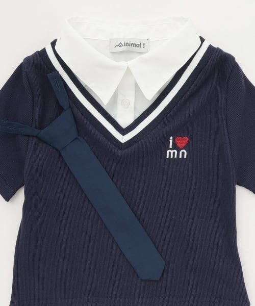 minimal / ミニマル Tシャツ | シャツレイヤードテレコTシャツ | 詳細14