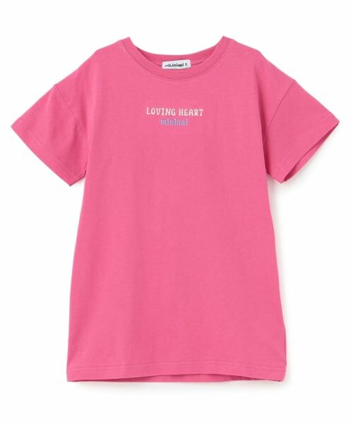 minimal / ミニマル ミニ丈・ひざ丈ワンピース | 【綿100%】【プチプラ】バックハート半袖Tシャツワンピース | 詳細11