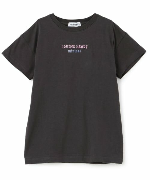 minimal / ミニマル ミニ丈・ひざ丈ワンピース | 【綿100%】【プチプラ】バックハート半袖Tシャツワンピース | 詳細12