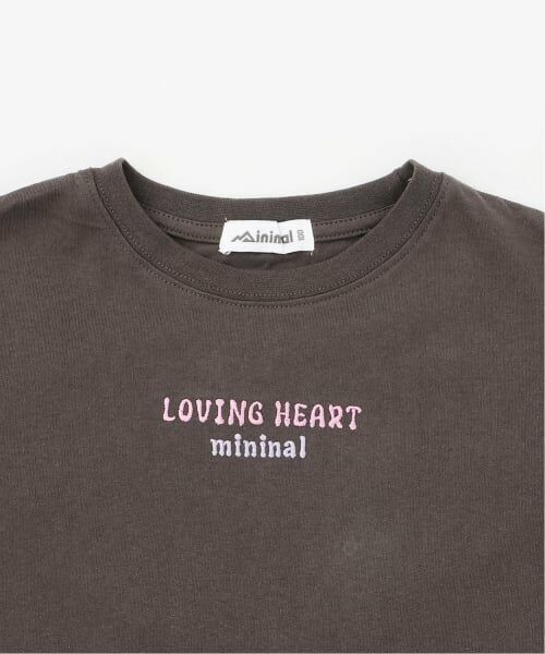 minimal / ミニマル ミニ丈・ひざ丈ワンピース | 【綿100%】【プチプラ】バックハート半袖Tシャツワンピース | 詳細13