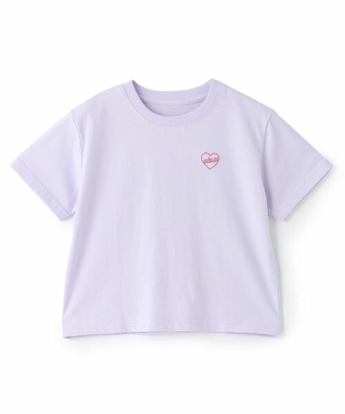 minimal / ミニマル Tシャツ | 【綿100%】スイーツアソートフォト半袖Tシャツ(ラベンダー)