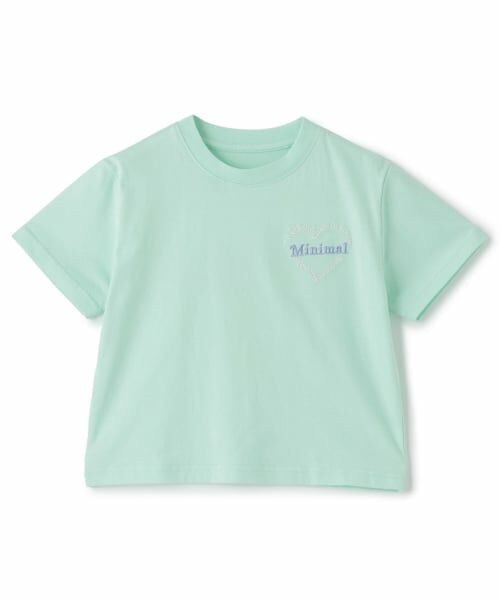 minimal / ミニマル Tシャツ | 【プチプラ】【綿100%】アソートグラフィック半袖Tシャツ(エメラルド グリーン)