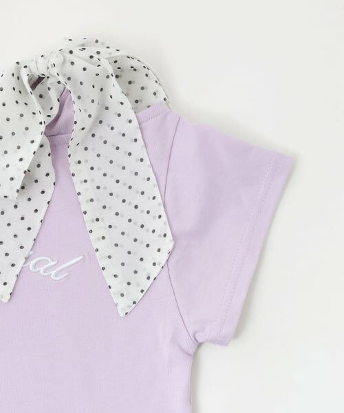 minimal / ミニマル Tシャツ | 【リボン2WAY】ワンショルTシャツ | 詳細12