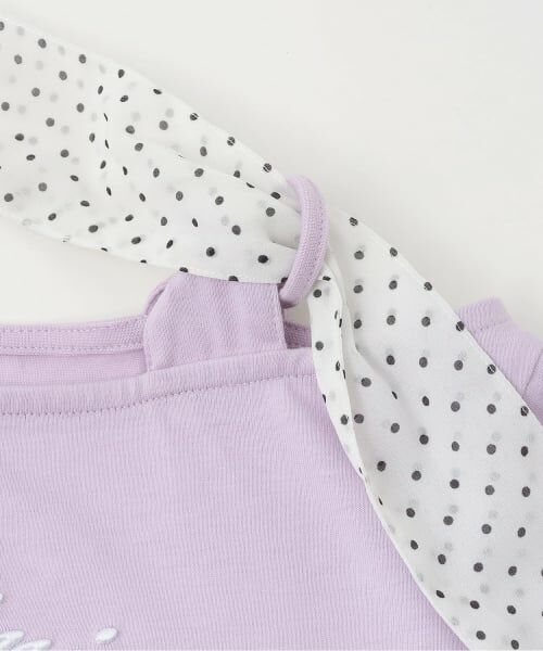 minimal / ミニマル Tシャツ | 【リボン2WAY】ワンショルTシャツ | 詳細4