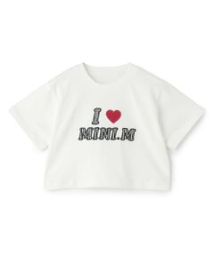 minimal / ミニマル Tシャツ | 【綿100%】ロゴアソートクロップド半袖Tシャツ