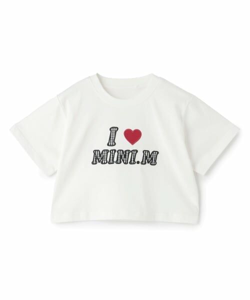 minimal / ミニマル Tシャツ | 【綿100%】ロゴアソートクロップド半袖Tシャツ | 詳細10