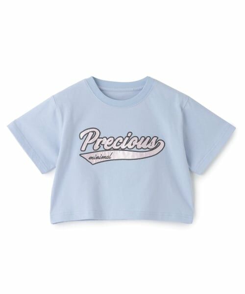 minimal / ミニマル Tシャツ | 【綿100%】ロゴアソートクロップド半袖Tシャツ | 詳細12