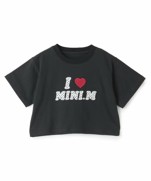 minimal / ミニマル Tシャツ | 【綿100%】ロゴアソートクロップド半袖Tシャツ | 詳細14