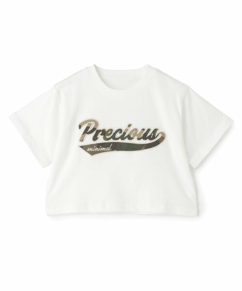 minimal / ミニマル Tシャツ | 【綿100%】ロゴアソートクロップド半袖Tシャツ | 詳細15