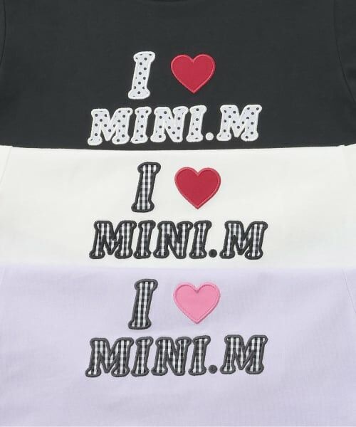 minimal / ミニマル Tシャツ | 【綿100%】ロゴアソートクロップド半袖Tシャツ | 詳細3