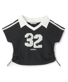 minimal / ミニマル Tシャツ | ナンバー衿つき半袖Tシャツ