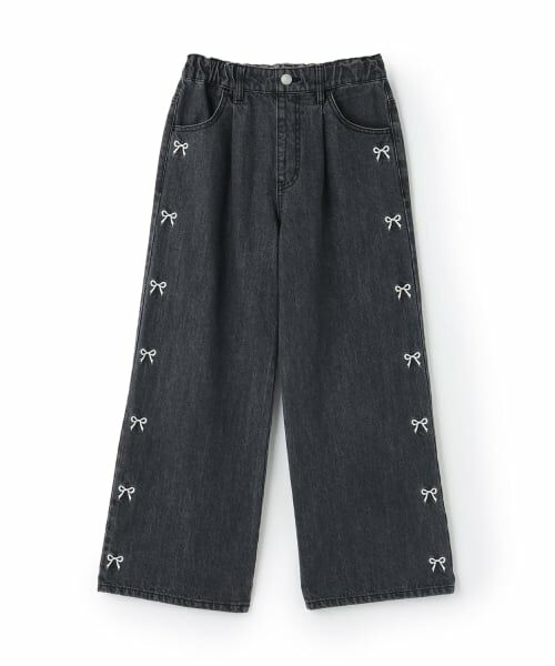 minimal / ミニマル その他パンツ | デザインアソートデニムワイドパンツ(黒)