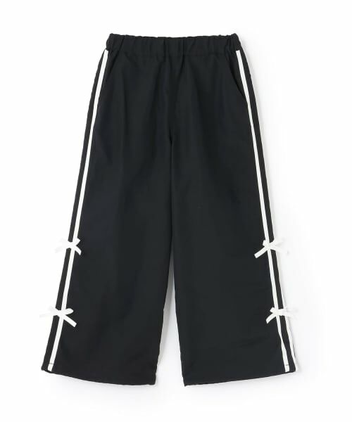 minimal / ミニマル その他パンツ | ラインイージーパンツ（黒）