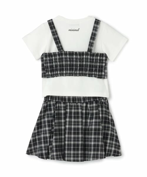 minimal / ミニマル その他トップス | 【即コーデ完成】【インナーつき】ビスチェスカートセットアアップ | 詳細1