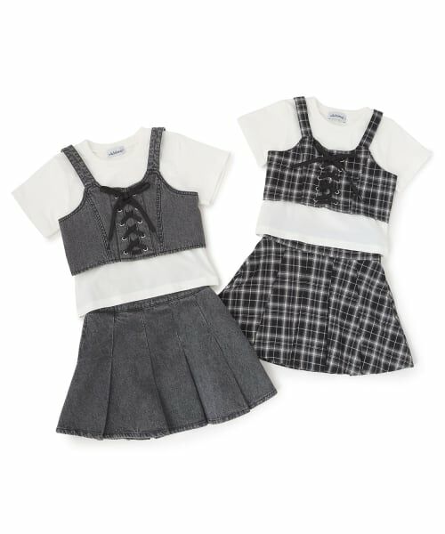 minimal / ミニマル その他トップス | 【即コーデ完成】【インナーつき】ビスチェスカートセットアップ | 詳細21