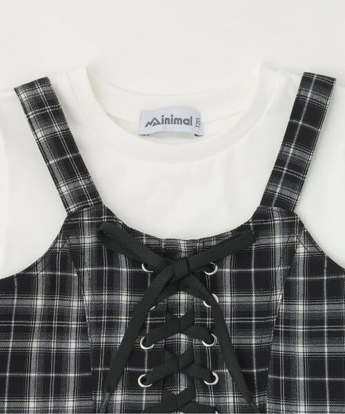 minimal / ミニマル その他トップス | 【即コーデ完成】【インナーつき】ビスチェスカートセットアアップ | 詳細4