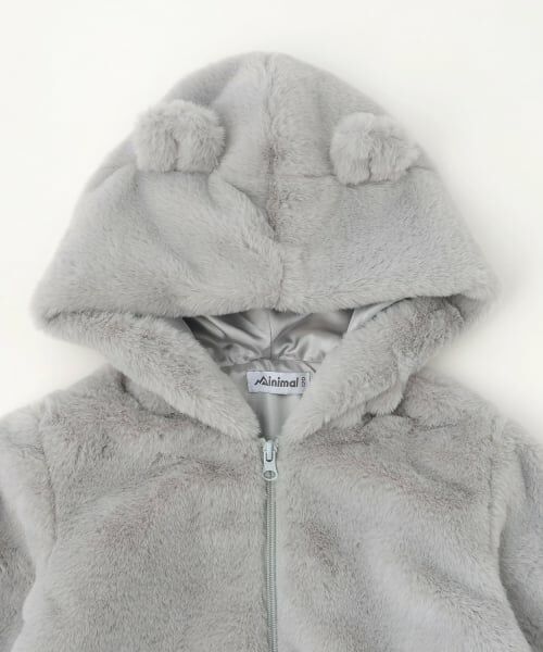 minimal / ミニマル パーカー | 【予約商品】フェイクファークマミミパーカー | 詳細10