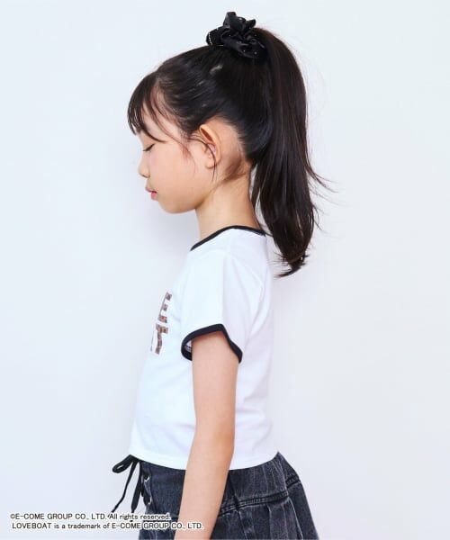 minimal / ミニマル Tシャツ | 【親子リンク】LOVEBOATリンガーTシャツ | 詳細1