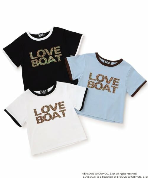 minimal / ミニマル Tシャツ | 【親子リンク】LOVEBOATリンガーTシャツ | 詳細19