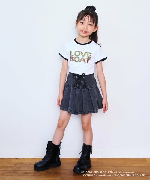 minimal / ミニマル Tシャツ | 【親子リンク】LOVEBOATリンガーTシャツ | 詳細6