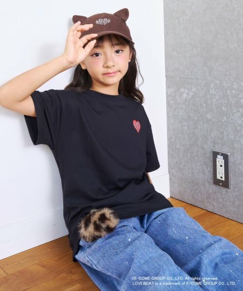 minimal / ミニマル Tシャツ | 【親子リンク】LOVEBOATルーズTシャツ | 詳細11