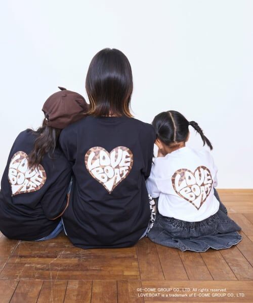 minimal / ミニマル Tシャツ | 【親子リンク】LOVEBOATルーズTシャツ | 詳細12