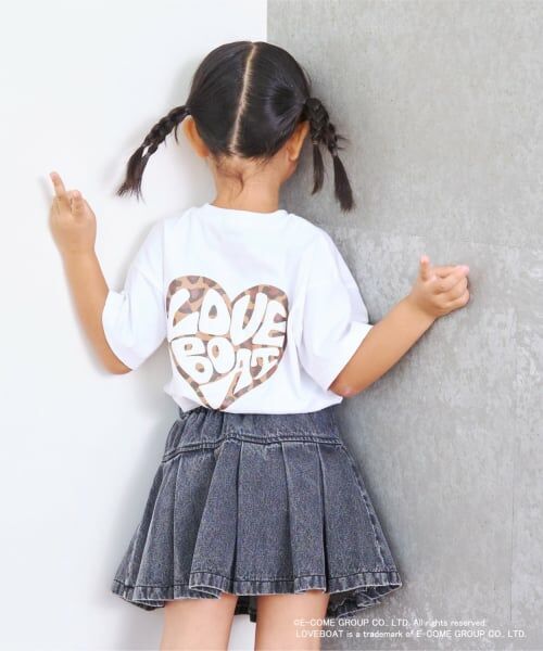 minimal / ミニマル Tシャツ | 【親子リンク】LOVEBOATルーズTシャツ | 詳細3