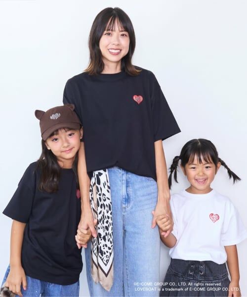 minimal / ミニマル Tシャツ | 【親子リンク】LOVEBOATルーズTシャツ | 詳細9