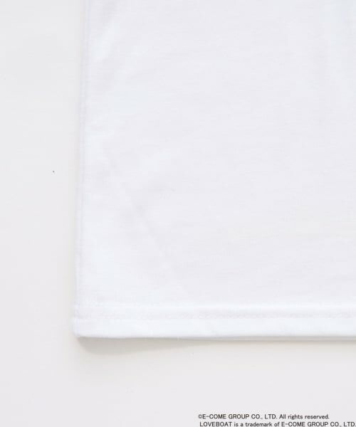 minimal / ミニマル Tシャツ | 【親子リンク】LOVEBOATリンガーTシャツ（レディース） | 詳細7