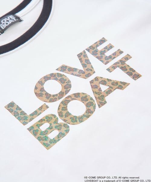minimal / ミニマル Tシャツ | 【親子リンク】LOVEBOATリンガーTシャツ（レディース） | 詳細8