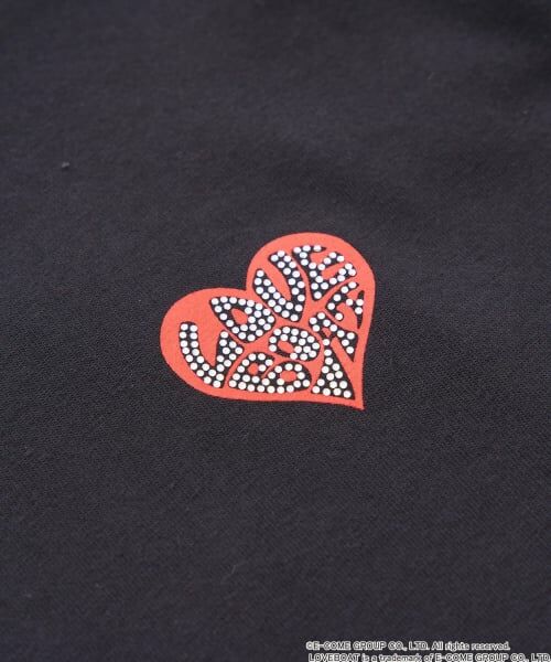 minimal / ミニマル Tシャツ | 【親子リンク】LOVEBOATルーズTシャツ（レディース） | 詳細10
