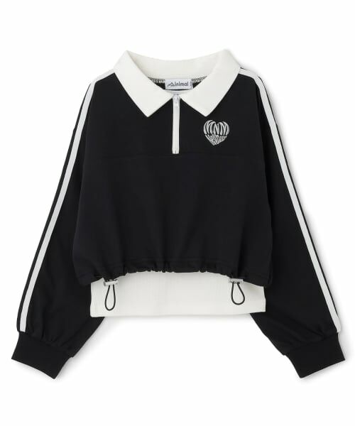 minimal / ミニマル Tシャツ | 【防汚加工】クロップドハーフジップインナーセット | 詳細7