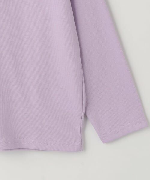 minimal / ミニマル Tシャツ | 【防汚加工】アップリケグラフィック長袖Tシャツ | 詳細4