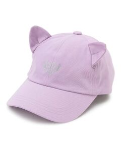 minimal / ミニマル キャップ | 【UV】ラインストーンネコミミキャップ