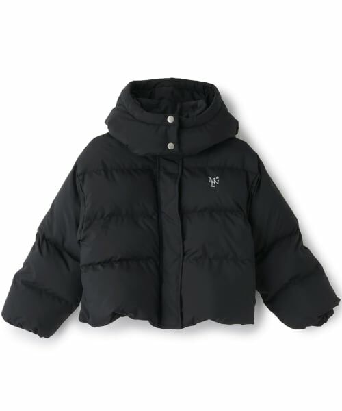 minimal / ミニマル ブルゾン | 【予約商品】フードとりはずし中綿ブルゾン(黒)