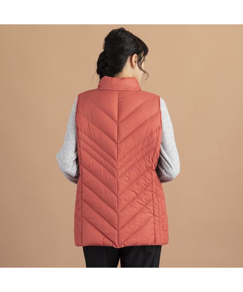 セール 軽量ナイロンタフタダウンベスト ダウンジャケット ベスト Missel ミゼール ファッション通販 タカシマヤファッションスクエア