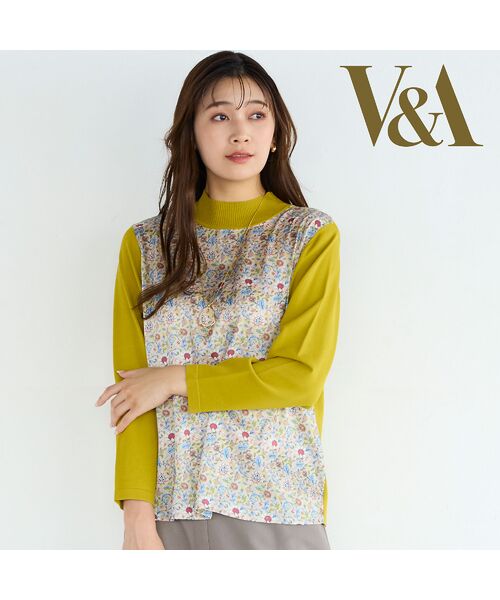 セール】 V＆A Evenlodeセーター〔アンサンブル対応〕 （ニット