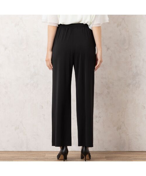 missel / ミゼール その他パンツ | 【人気アイテム・洗える・セットアップ可能】プルリ ワイドストレートパンツ | 詳細2