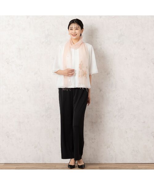 missel / ミゼール その他パンツ | 【人気アイテム・洗える・セットアップ可能】プルリ ワイドストレートパンツ | 詳細5