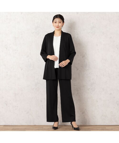 missel / ミゼール その他パンツ | 【人気アイテム・洗える・セットアップ可能】プルリ ワイドストレートパンツ | 詳細7