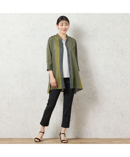 missel / ミゼール その他パンツ | 【洗える・吸水速乾・日本製】裾スリット スリムパンツ | 詳細17