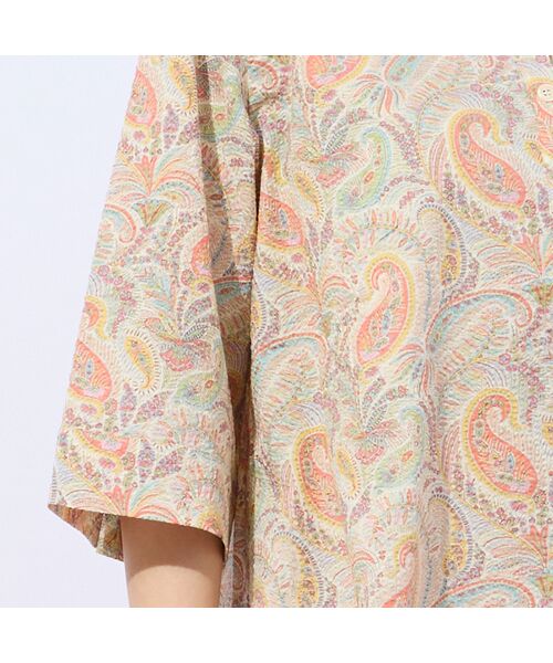 missel / ミゼール シャツ・ブラウス | 【洗える・綿100%】リバティプリント Aラインシャツ | 詳細2