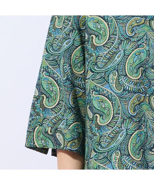 missel / ミゼール シャツ・ブラウス | 【洗える・綿100%】リバティプリント Aラインシャツ | 詳細14