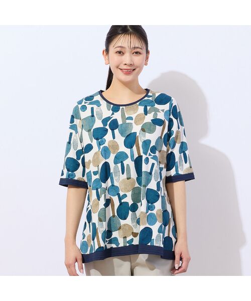 ✨新品✨フィットミーモア　EL 半袖チュニック ポケット付 ✨新品✨フィットミーモア EL 半袖チュニック ポケット付 ✨新品