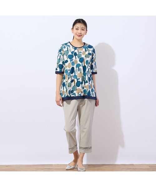 ✨新品✨フィットミーモア　EL 半袖チュニック ポケット付 ✨新品✨フィットミーモア EL 半袖チュニック ポケット付 ✨新品