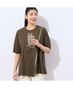 YUZEFI 売れ筋商品|||ユゼフィ Tシャツ トップス レディース Tops Brown YUZEFI(ユゼフィ) トップス(レディース) - 海外通販のBUYMA