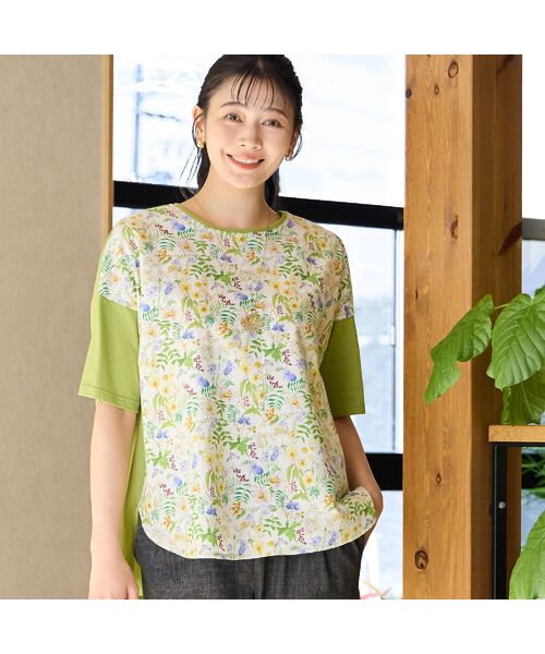 missel / ミゼール カットソー | 【洗える・日本製】リバティプリント プルオーバー | 詳細2