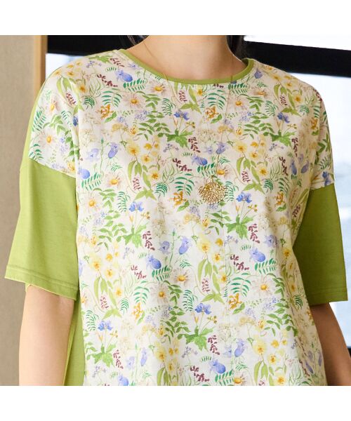 missel / ミゼール カットソー | 【洗える・日本製】リバティプリント プルオーバー | 詳細3