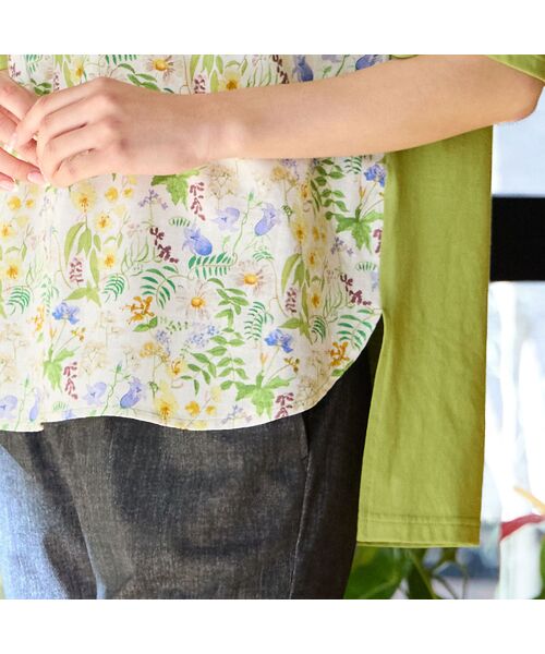 missel / ミゼール カットソー | 【洗える・日本製】リバティプリント プルオーバー | 詳細5