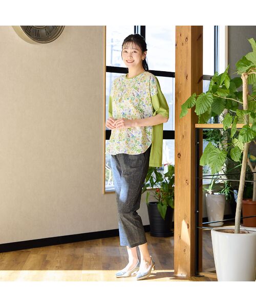 missel / ミゼール カットソー | 【洗える・日本製】リバティプリント プルオーバー | 詳細8